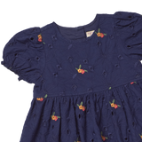 Girls Eliza Dress - Eyelet Embroidery
