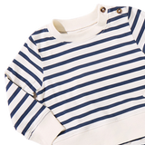 Baby Jersey Jax Jogger Set - Navy Stripe