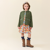 Girls Leona Barn Jacket - Four Leaf Clover