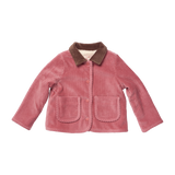 Girls Jace Plush Jacket - Pink