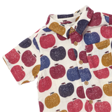 Boys Jack Shirt - Blue Delicious Apples