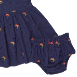 Baby Girls Eliza Dress Set - Eyelet Embroidery