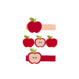 Apple Clip Set