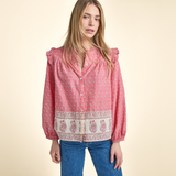 Womens Misha Top - Small Paisley