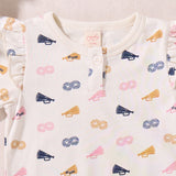 Baby Park Ruffle Romper - Cheerleading