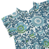 Baby Girls Jennifer Bubble - Blue Lisbon Floral