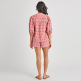 Womens Theodore Short - Pink Strawflower