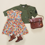 Girls Leona Barn Jacket - Four Leaf Clover