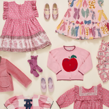 Girls Kit Dress - Small Paisley