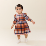 Baby Girls Mae Dress Set - Hayride Plaid