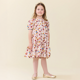 Girls Elizabeth Dress - Autumn Spots