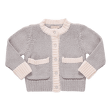 Girls Cali Sweater - Heather Gray | Pink Chicken