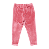 Girls Velour Legging - Desert Rose | Pink Chicken