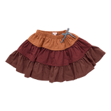 Girls Allie Skirt - Mixed Checks | Pink Chicken