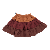 Girls Allie Skirt - Mixed Checks | Pink Chicken