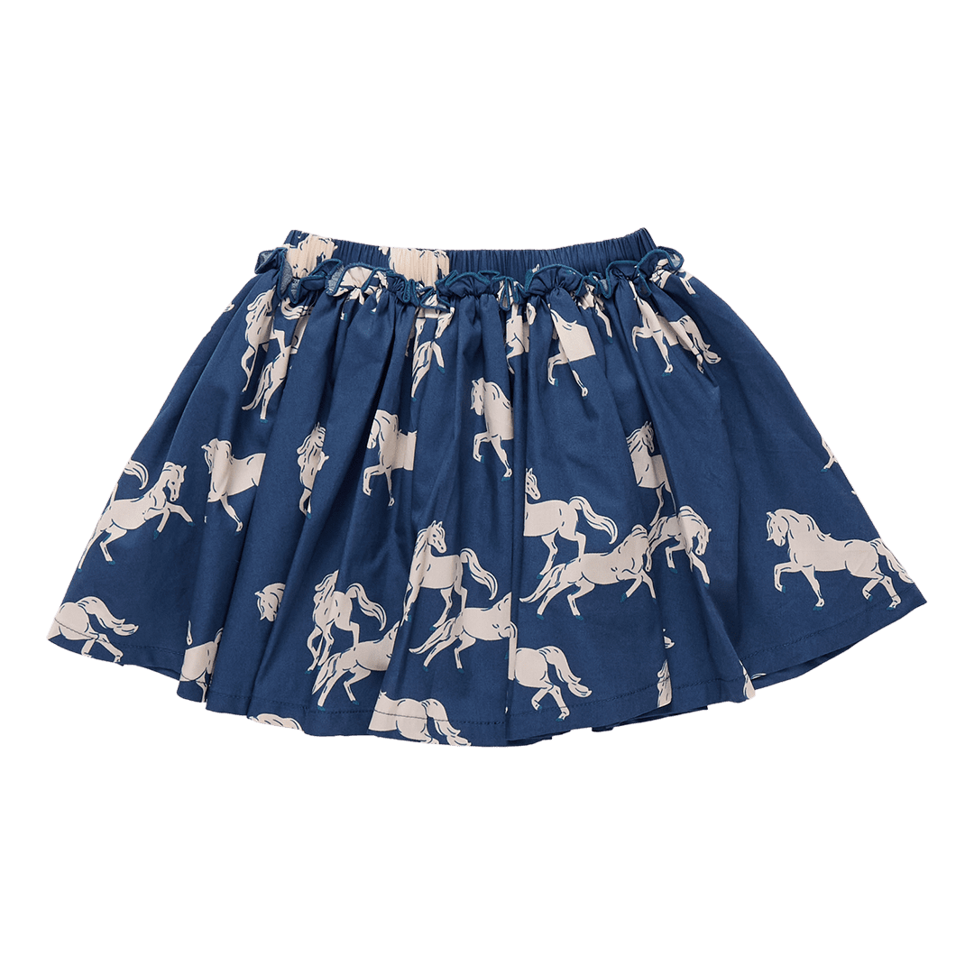 Girls Gianna Skirt - Wild Horses | Pink Chicken