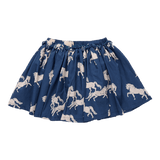Girls Gianna Skirt - Wild Horses | Pink Chicken