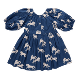 Girls Katya Dress - Wild Horses | Pink Chicken