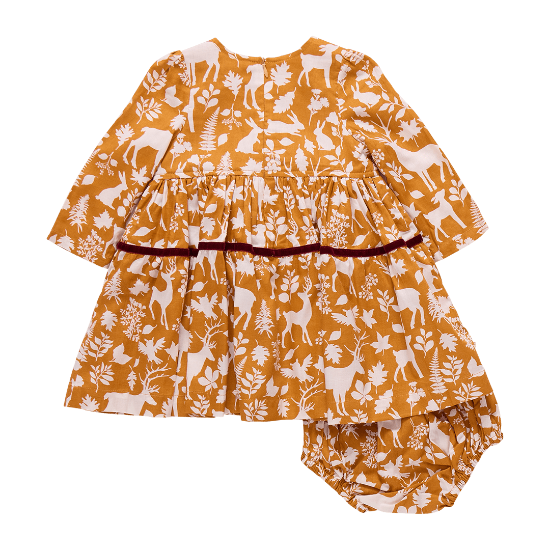 Baby Girls Lennon Dress Set - Harvest Botanical | Pink Chicken