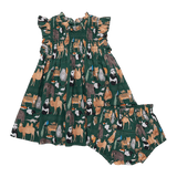 Baby Girls Stevie Dress Set - Animals of Asia | Pink Chicken