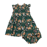 Baby Girls Stevie Dress Set - Animals of Asia | Pink Chicken