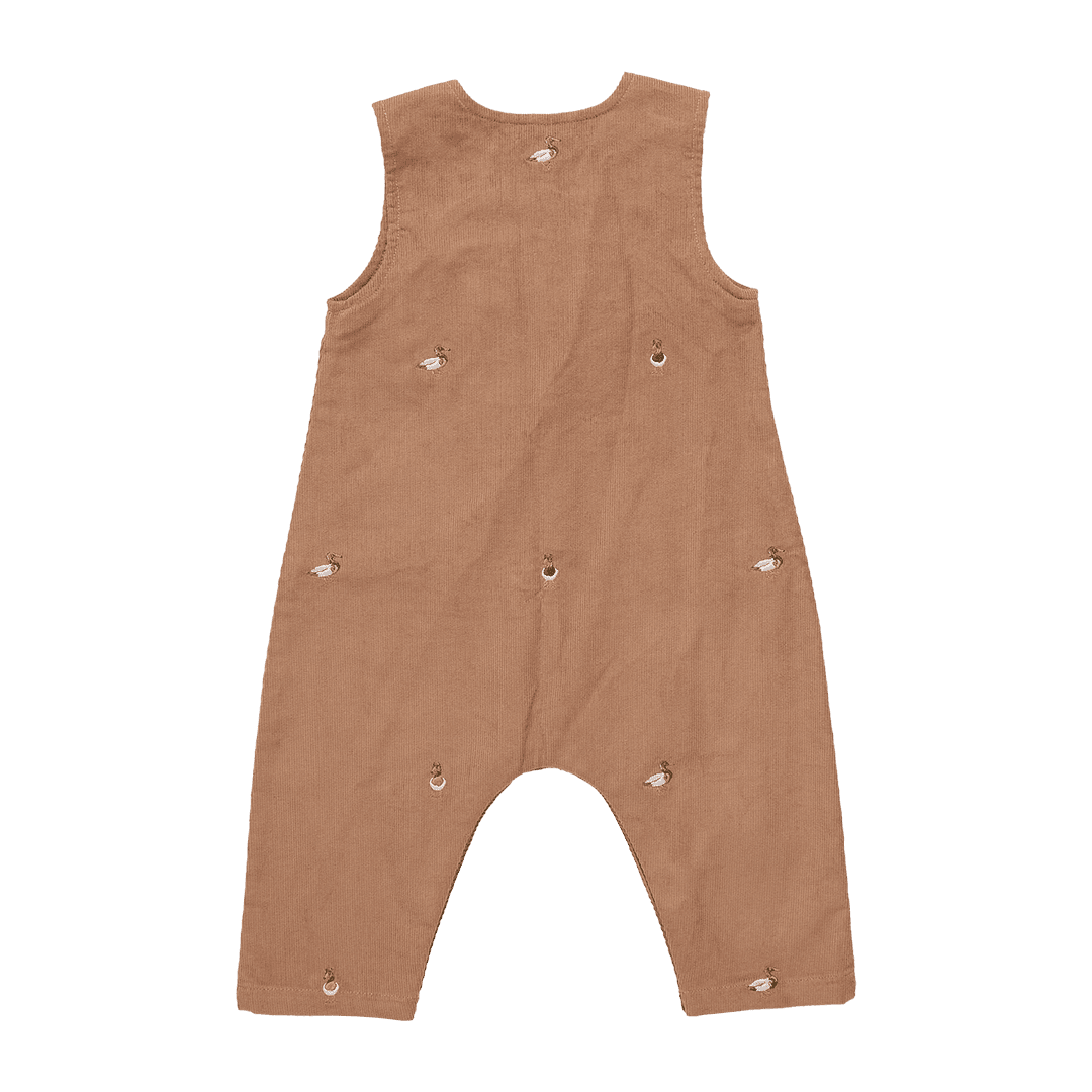 Baby Boys Noah Jumper - Mallard Embroidery | Pink Chicken