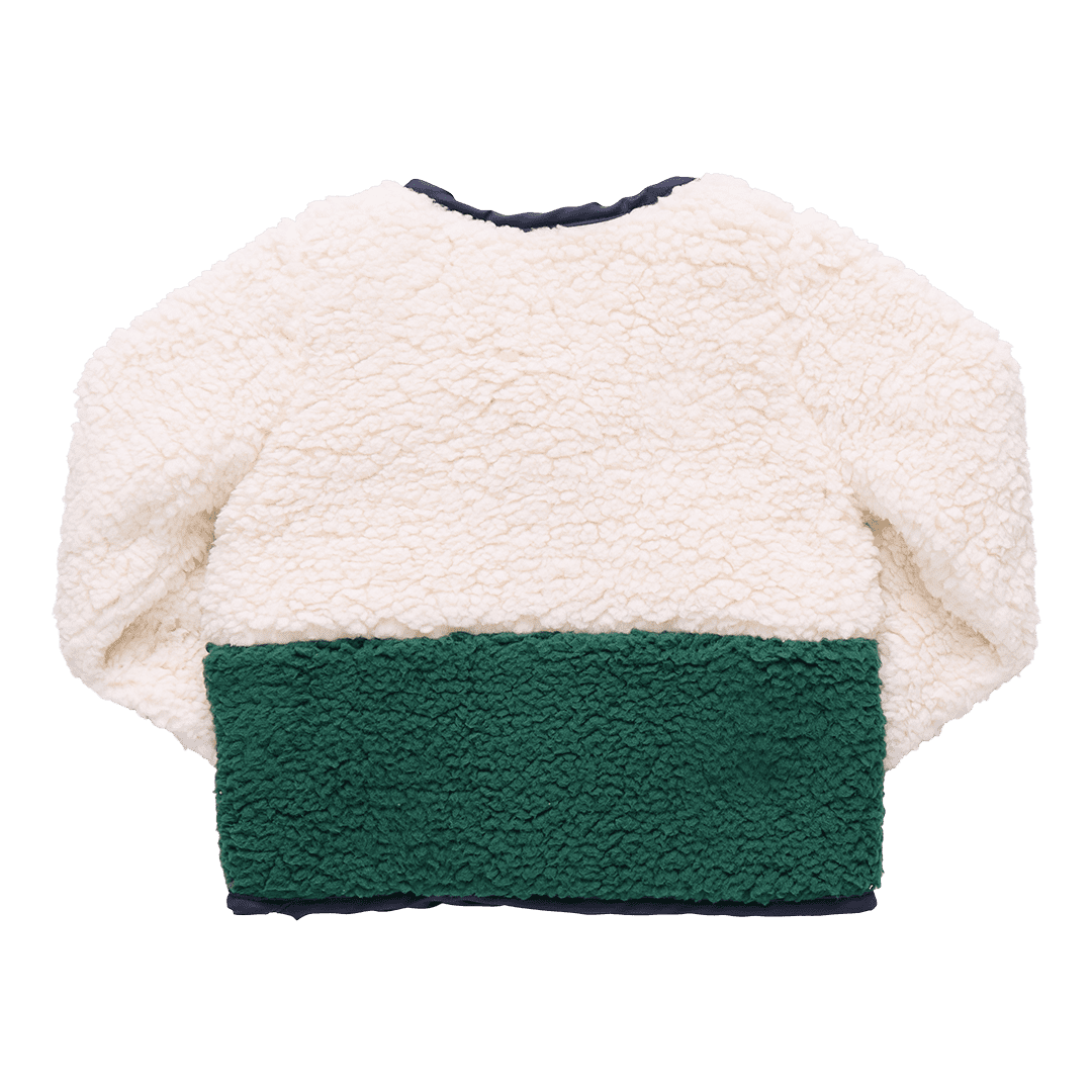 Girls Ruth Jacket - Cream | Pink Chicken