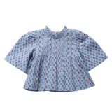 Girls Jaipur Top - Light Blue Carnation