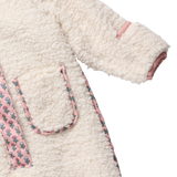 Baby Girls Pramsuit - Cream