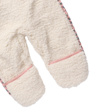 Baby Girls Pramsuit - Cream
