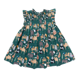 Girls Stevie Dress - Animals of Asia | Pink Chicken