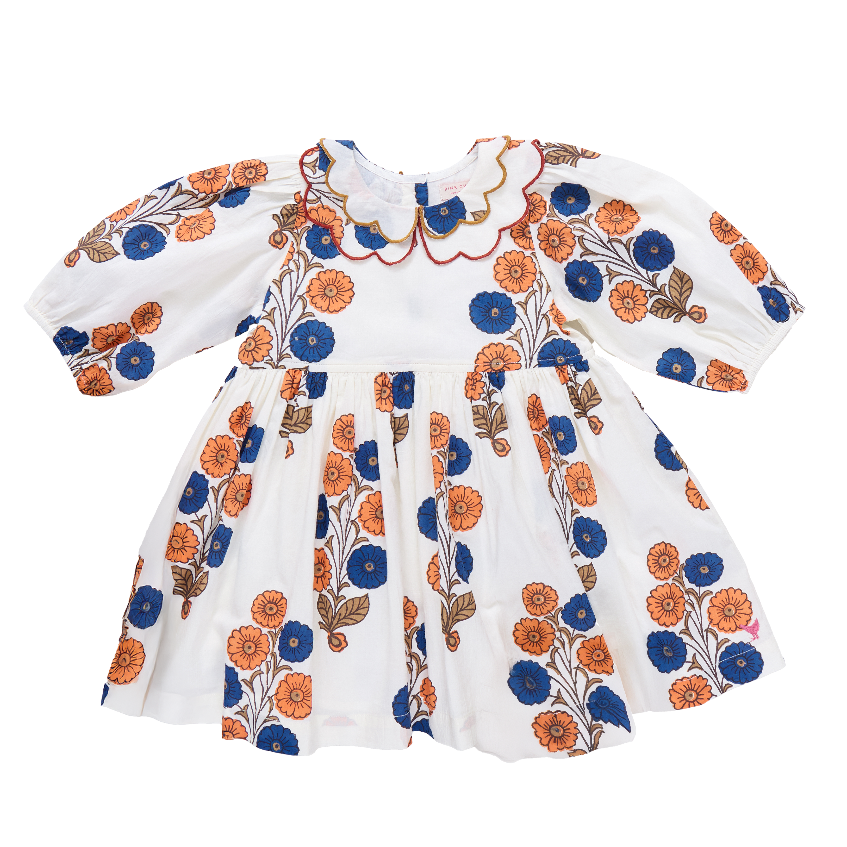 Girls Darcy Dress - Buttercup Floral | Pink Chicken