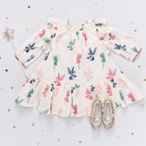 Girls Harper Dress - Woodland Fairies | Pink Chicken