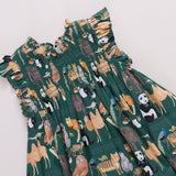 Girls Stevie Dress - Animals of Asia | Pink Chicken