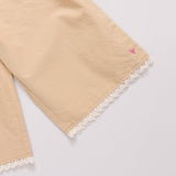 Girls Wylie Pant - Khaki | Pink Chicken