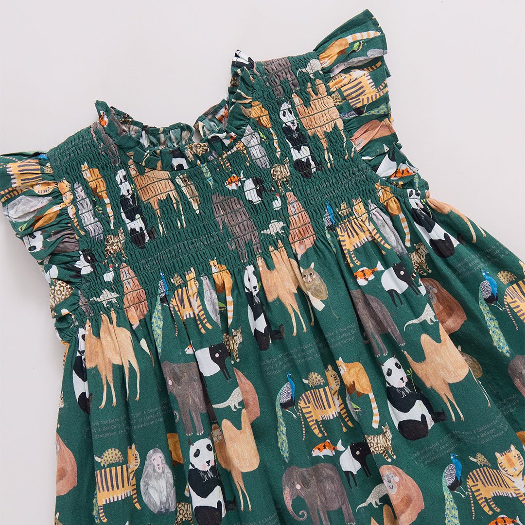 Baby Girls Stevie Dress Set - Animals of Asia | Pink Chicken