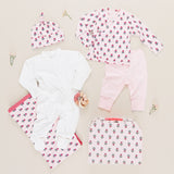 Nesting Box Baby Take Home Set - Pink Tiny Flower