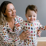 Womens Bamboo PJ Set - Multi Dreidels