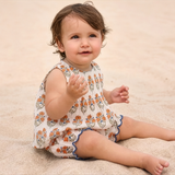 Baby Girls Jaipur 2-PC Set - Orange Strawflower