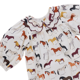 Baby Girls Darcy Jumper - Horse Breeds