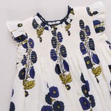 Baby Girls Stevie Dress - Navy Buttercup Floral