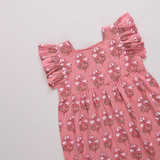 Baby Girls Elsie Jumper - Pink Strawflower