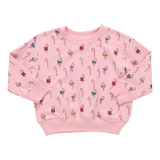 Play Sweatshirt - Mini Candy Cane