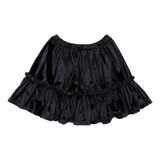 Girls Delaney Skirt - Black Velour