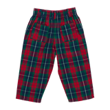 Boys Jackson Pant - Red Tartan