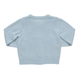 Girls Maude Sweater - Blue Multi Menorah