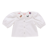 Girls Noelle Top - Christmas Characters