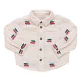 Boys Jack Shirt - Tree Farm Embroidery