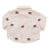 Boys Jack Shirt - Tree Farm Embroidery