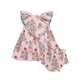 Baby Girls Raphaela Dress Set - Multi Bouquet Floral